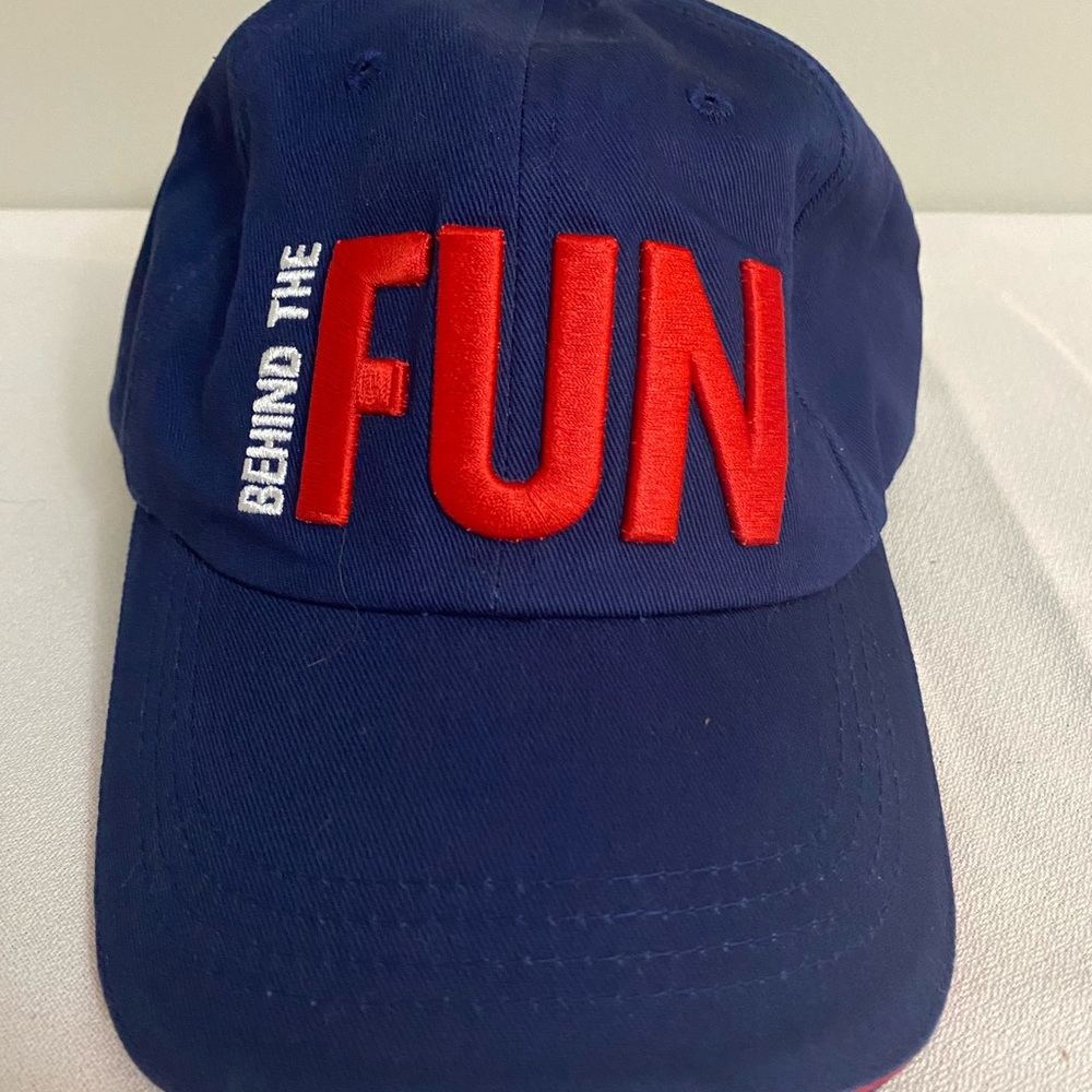 COPY - Carnival Cruise Line mens strapback Navy and Red Cap one size
